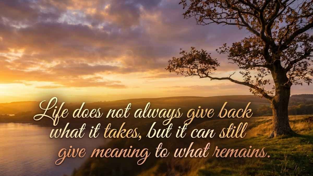 Give Meaning to What Remains: 3 Powerful Lessons on Healing