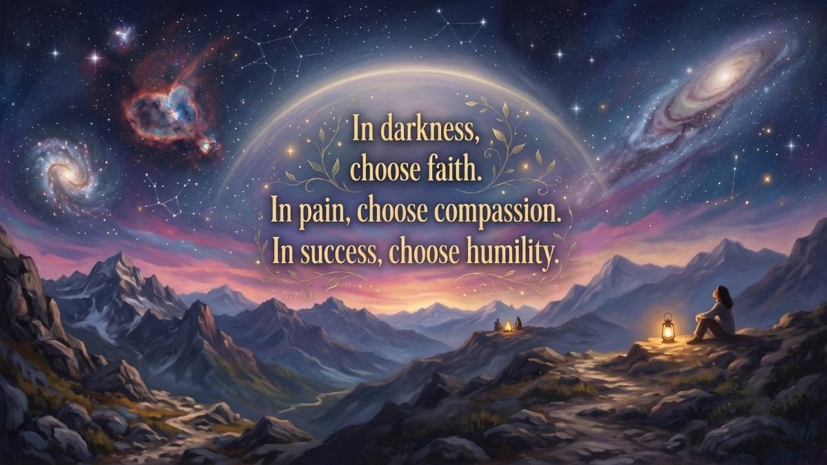 faith, compassion, and humility